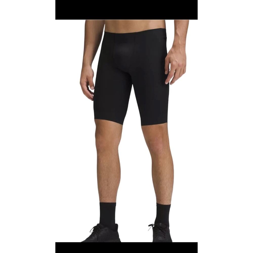 Lululemon Men's SenseKnit Tech Running Shorts 10" Black Size: S